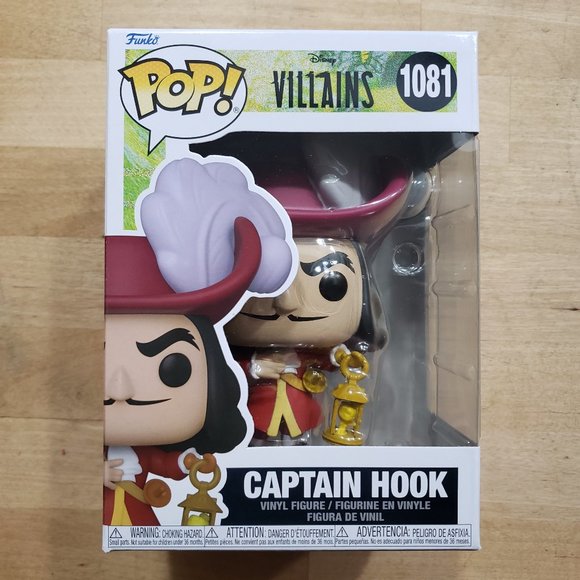 Funko Pop Disney Villains Captain Hook - Picture 1 of 6